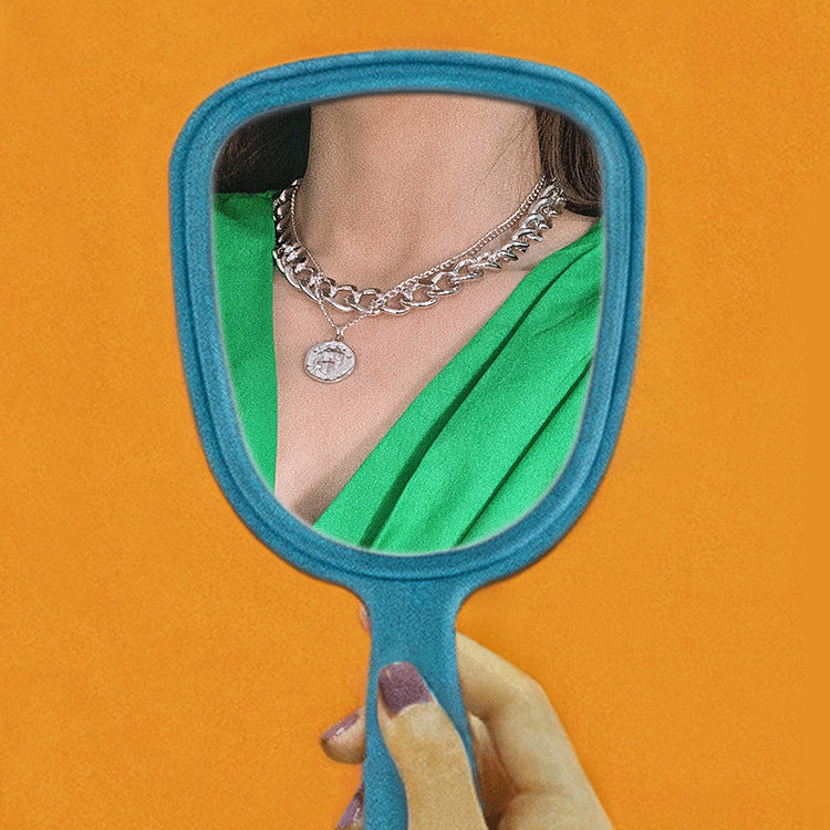 Chain hip hop necklace short clavicle chain women