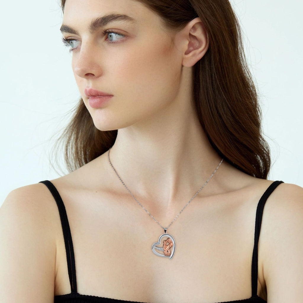 European And American Mother And Daughter Necklace Elegant Matching Jewelry For Women