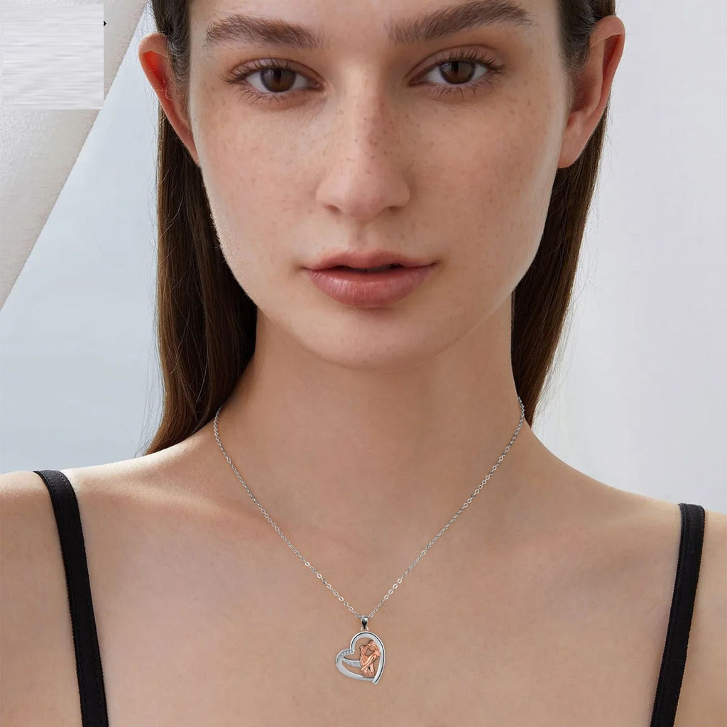 European And American Mother And Daughter Necklace Elegant Matching Jewelry For Women