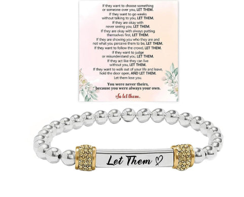 Custom Engraved Alloy Bracelet Cute And Versatile