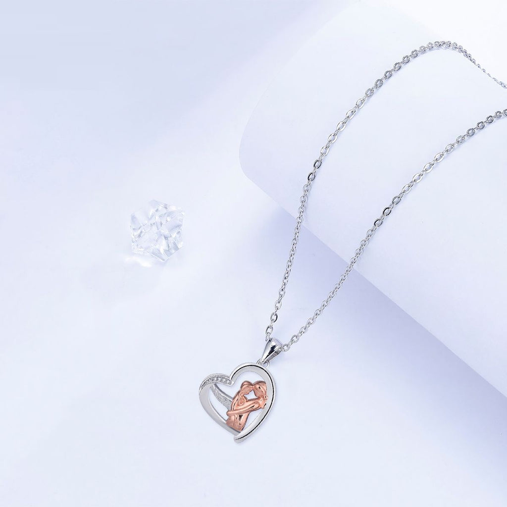 European And American Mother And Daughter Necklace Elegant Matching Jewelry For Women