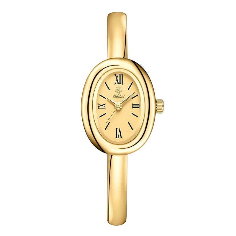 Women's Multifunctional Oval Retro Quartz Watch