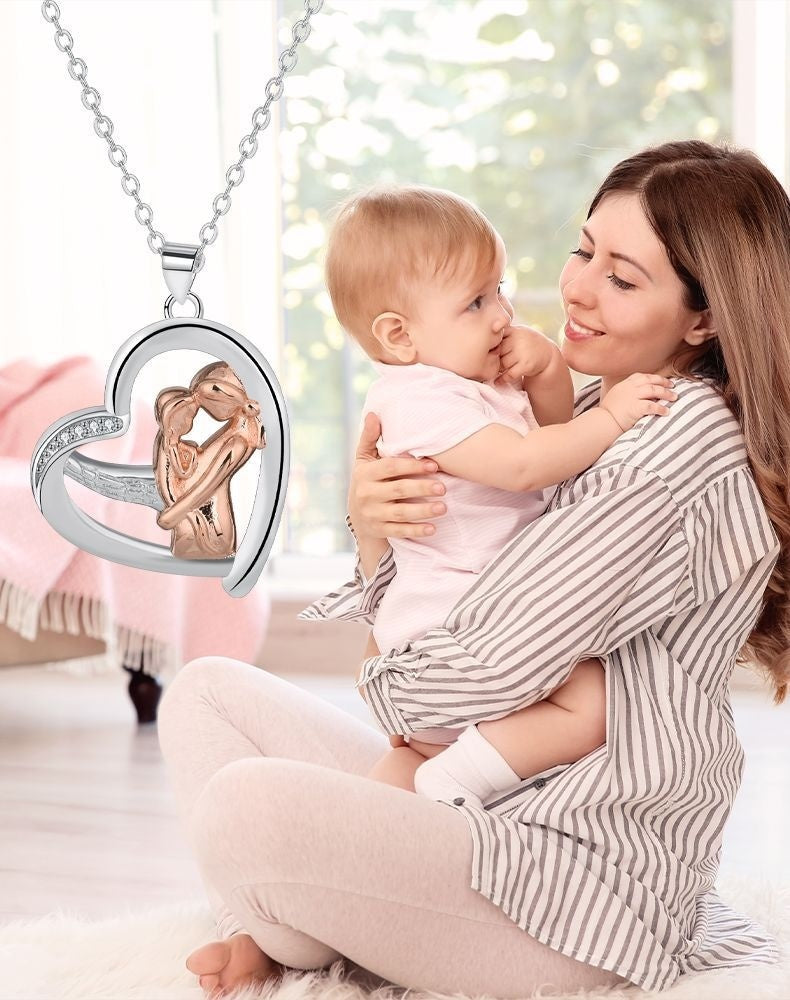 European And American Mother And Daughter Necklace Elegant Matching Jewelry For Women